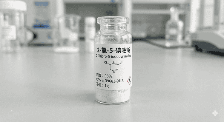 高活性杂环中间体 2-氯-5-碘嘧啶的合成路径优化及质量控制研究